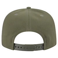 Men's New Era  Olive Dallas Cowboys Color Pack A-Frame 9FIFTY Snapback Hat