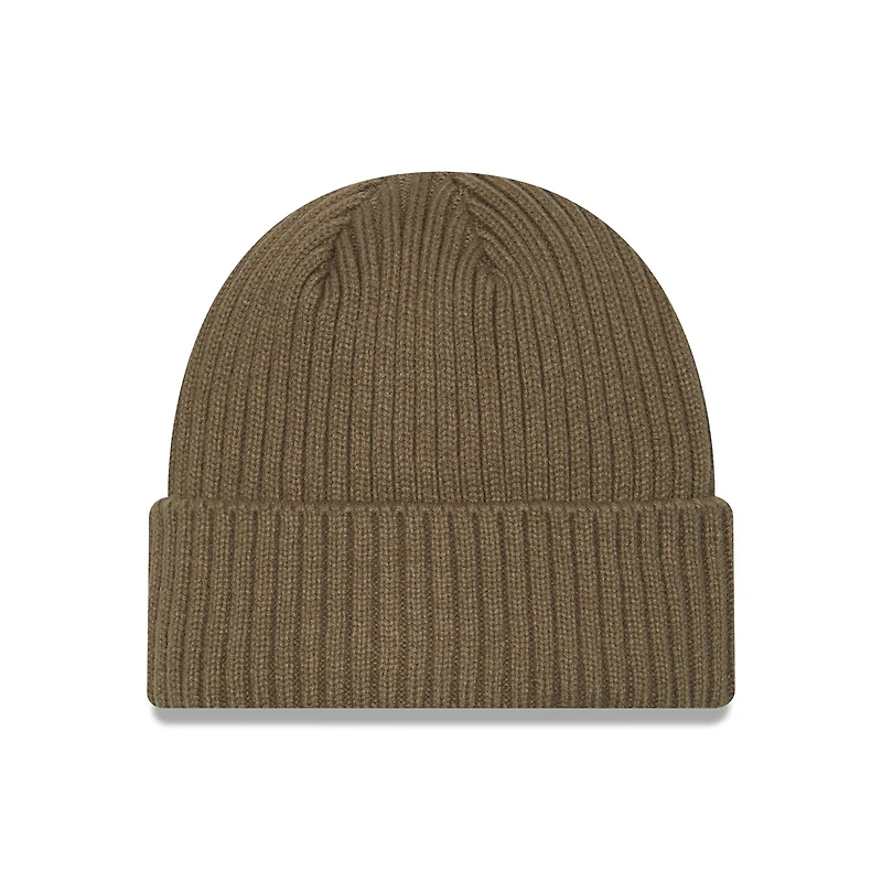 Men's New Era Olive Dallas Cowboys Color Pack Cuffed Knit Hat