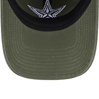 Men's New Era  Olive Dallas Cowboys Main 9TWENTY Adjustable Hat