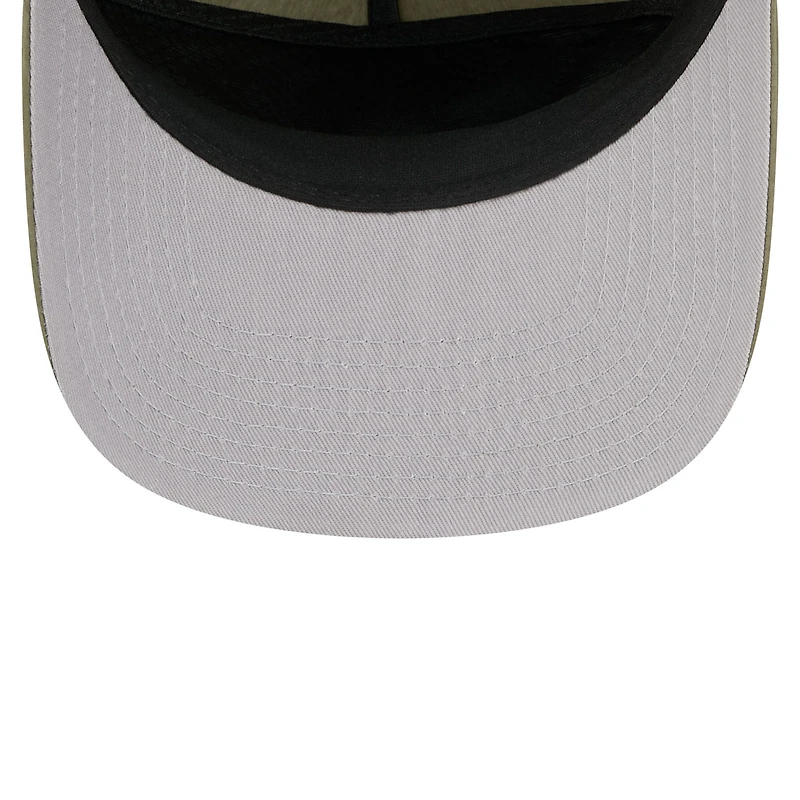 Men's New Era  Olive Dallas Cowboys Nylon 19TWENTY Adjustable Hat