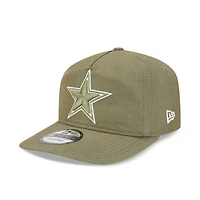 Casquette ajustable en nylon 19TWENTY olive Dallas Cowboys de New Era pour homme