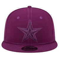 Casquette snapback Dallas Cowboys violet New Era pour homme avec pack de couleurs tonales 9FIFTY