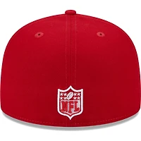 Casquette ajustée pour homme New Era Scarlet Dallas Cowboys Super Bowl XXVII Main Patch 59FIFTY