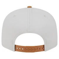 Men's New Era Stone/Brown Dallas Cowboys Two-Tone Color Pack 9FIFTY Snapback Hat