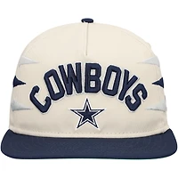 Casquette ajustable de golf athlétique Dallas Cowboys de New Era pour homme, couleur pierre/bleu marine
