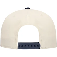 Men's New Era Stone/Navy Dallas Cowboys Athletic Golfer Adjustable Hat