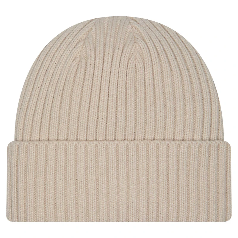 Bonnet tricoté à revers en coloris Stone Dallas Cowboys de New Era pour homme