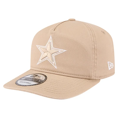 Men's New Era Tan Dallas Cowboys 19TWENTY Adjustable Hat