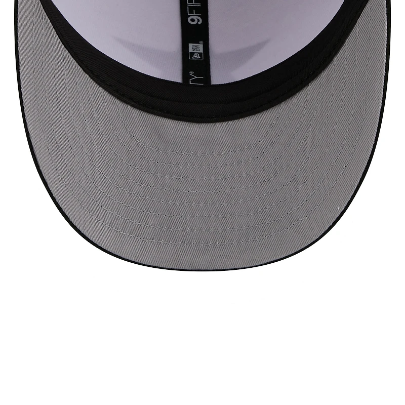 Casquette snapback New Era blanche et noire Dallas Cowboys 2026 NFL Draft 9FIFTY pour homme