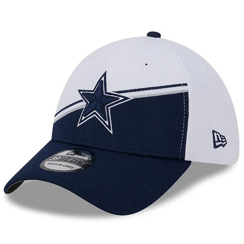 Men's New Era /Navy Dallas Cowboys Sideline 39THIRTY Flex Hat