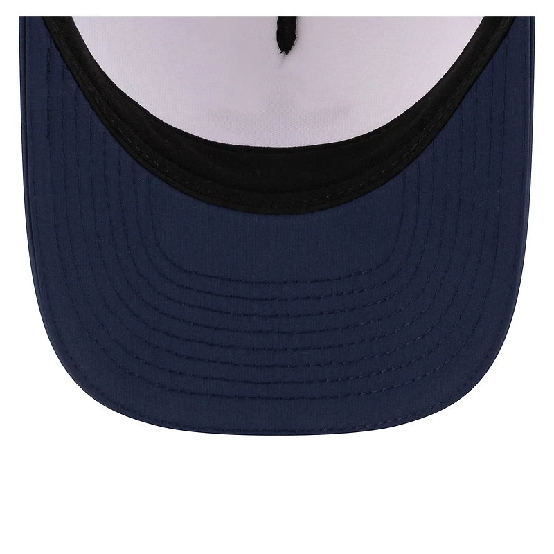 Men's New Era  White/Navy Dallas Cowboys 2025 NFL Training Camp A-Frame 9FORTY Adjustable Hat