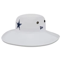 Chapeau Bob New Era Dallas Cowboys 2023 NFL Training Camp Panama pour homme, blanc
