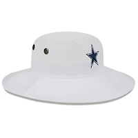 Chapeau Bob New Era Dallas Cowboys 2023 NFL Training Camp Panama pour homme, blanc