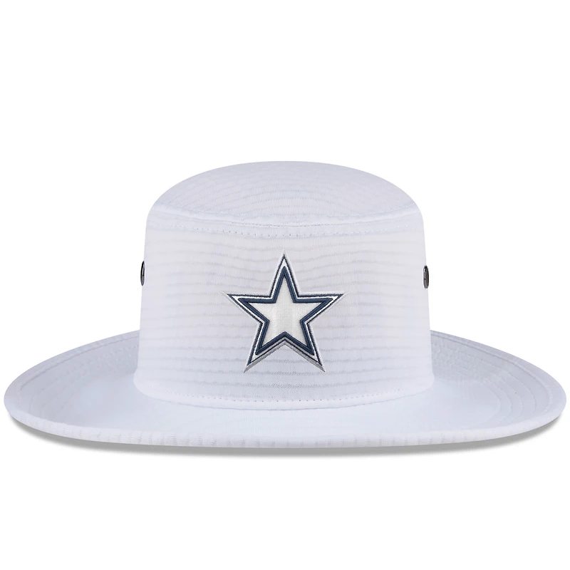 Bob New Era blanc pour hommes des Dallas Cowboys 2024 NFL Training Camp Panama