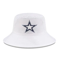 Bob extensible New Era pour hommes des Dallas Cowboys 2024 NFL Training Camp blanc