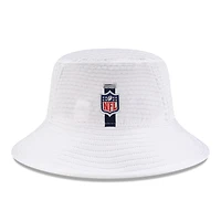 Bob extensible New Era pour hommes des Dallas Cowboys 2024 NFL Training Camp blanc