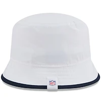 Bob New Era blanche extensible Dallas Cowboys 2025 NFL Training Camp pour homme