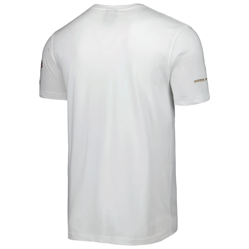 T-shirt New Era Dallas Cowboys 5x Super Bowl Champions blanc pour homme