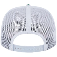 Casquette extensible à bouton-pression New Era blanche Dallas Cowboys Adventure Flamingo Pattern 9SEVENTY pour homme