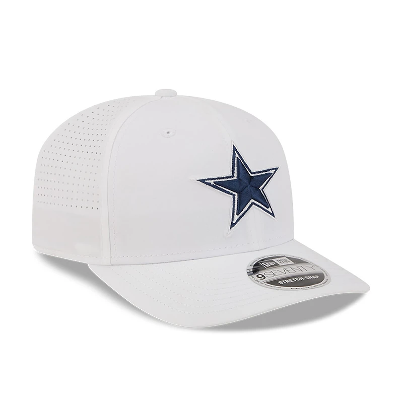 Men's New Era White Dallas Cowboys Name Plate 9SEVENTY Adjustable Hat