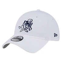 Men's New Era  White Dallas Cowboys Retro Main 9TWENTY Adjustable Hat