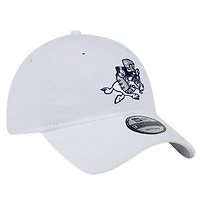 Men's New Era  White Dallas Cowboys Retro Main 9TWENTY Adjustable Hat