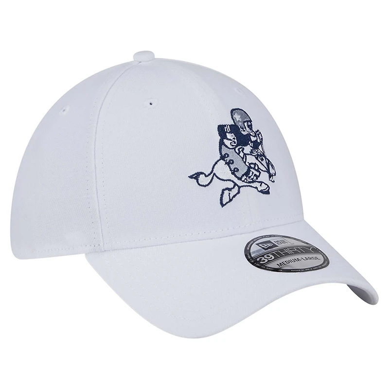 Casquette 39THIRTY Flex blanche Dallas Cowboys de New Era pour homme