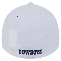 Casquette 39THIRTY Flex blanche Dallas Cowboys de New Era pour homme