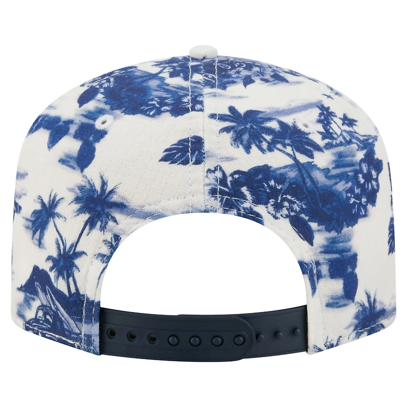 Men's New Era White Dallas Cowboys Tropics 19TWENTY Adjustable Hat