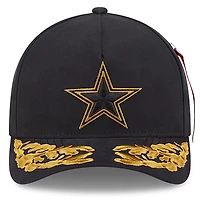 Men's New Era x Alpha Industries  Black Dallas Cowboys A-Frame 9FORTY Adjustable Hat