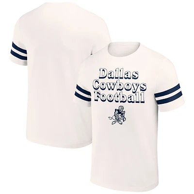 Collection NFL x Darius Rucker par Fanatics - T-shirt vintage Dallas Cowboys crème pour homme