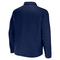 Collection NFL x Darius Rucker pour homme par Fanatics - Veste-chemise boutonnée en toile Dallas Cowboys bleu marine