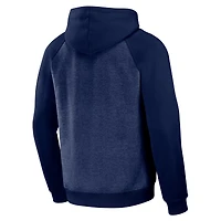 Collection NFL x Darius Rucker pour hommes par Fanatics Bleu marine Dallas Cowboys Raglan Sweat à capuche entièrement zippé