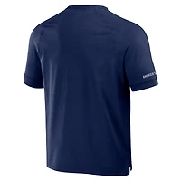 Men's NFL x Darius Rucker Collection by Fanatics Navy Dallas Cowboys Washed Raglan Henley T-Shirt