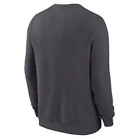 Sweat-shirt Nike anthracite Dallas Cowboys Primetime Club Fleece pour homme