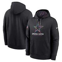 Sweat à capuche Nike noir Dallas Cowboys 2024 NFL Crucial Catch Club pour homme
