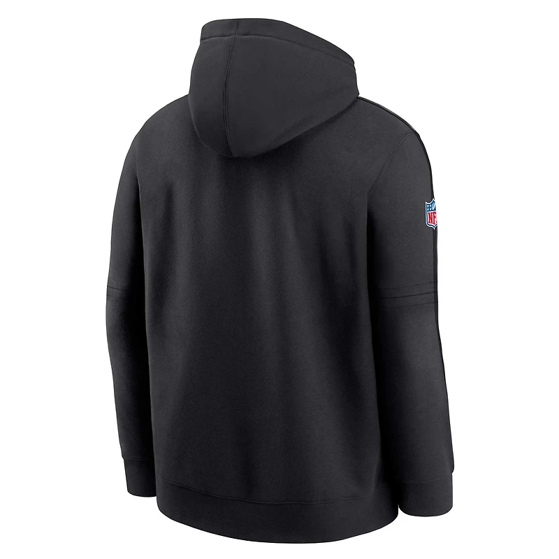 Sweat à capuche Nike noir Dallas Cowboys 2024 NFL Crucial Catch Club pour homme