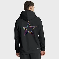 Sweat à capuche Nike noir Dallas Cowboys 2025 NFL Crucial Catch Sideline Standard Issue Dri-FIT pour homme