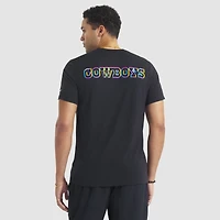 T-shirt Nike noir Dallas Cowboys 2025 Crucial Catch Tri-Blend Dri-FIT pour homme