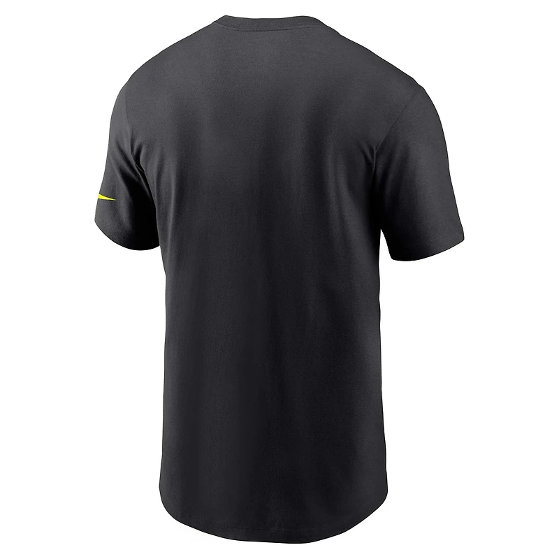 T-shirt Nike Dallas Cowboys Volt Performance pour homme noir