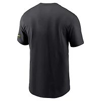 T-shirt Nike Dallas Cowboys Volt Performance pour homme noir