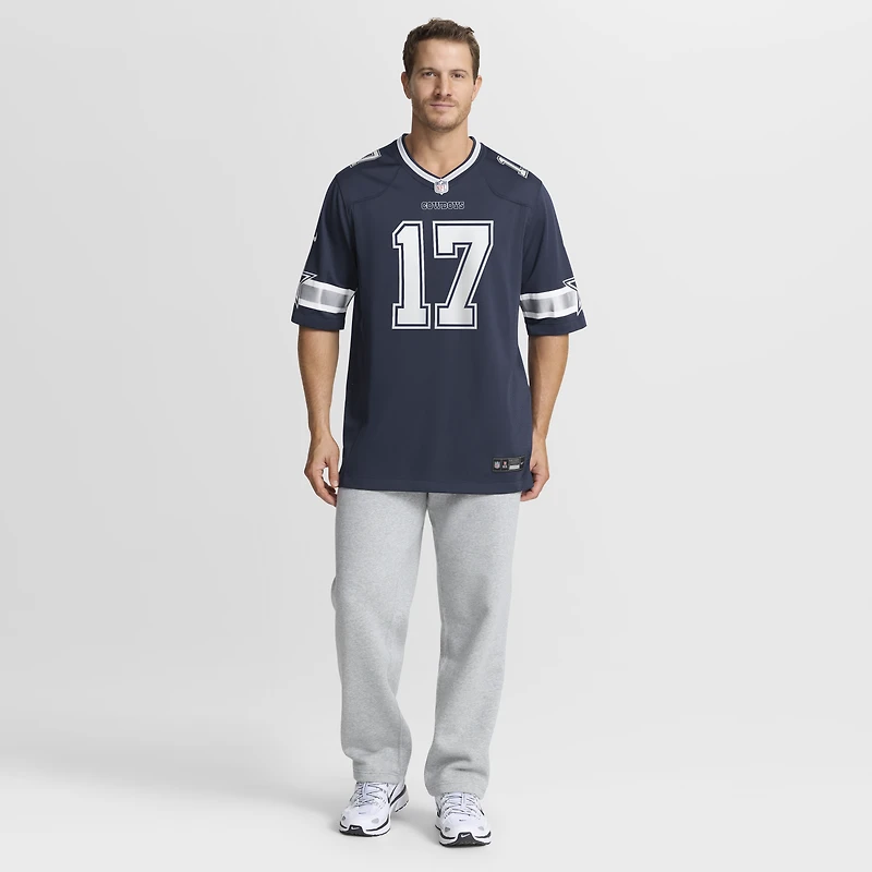 Maillot de match Nike Brandon Aubrey blanc des Cowboys Dallas pour homme