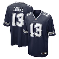 Maillot de match Nike Caleb Downs blanc des Dallas Cowboys pour homme