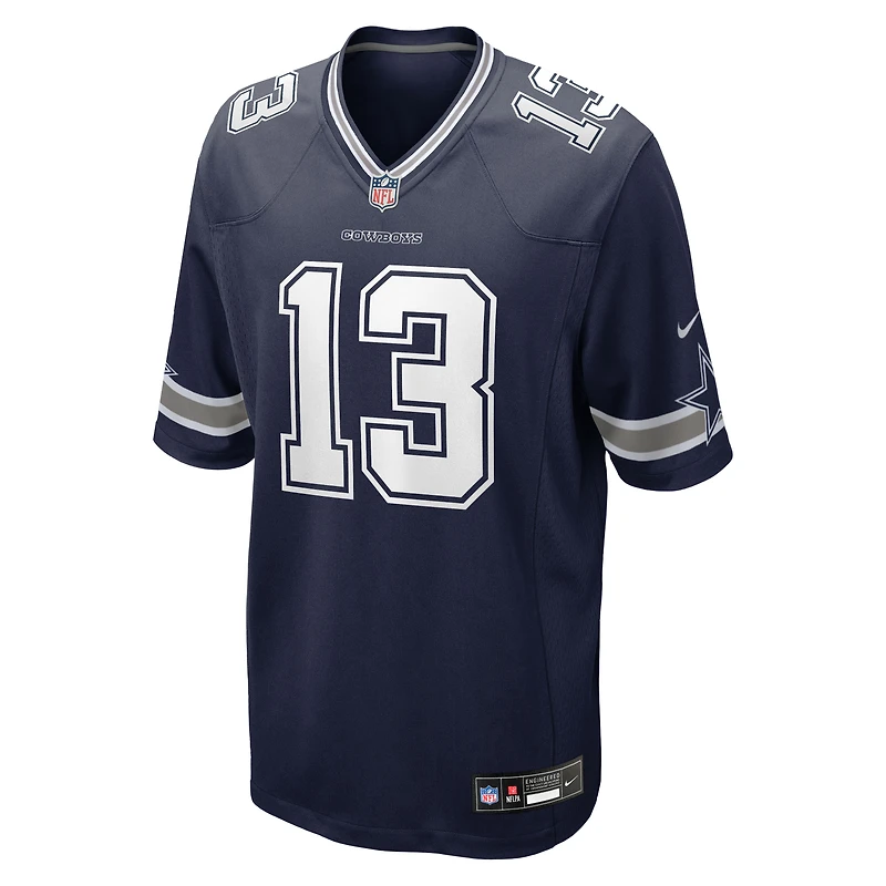 Men's Nike Caleb Downs White Dallas Cowboys Game Jersey