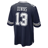Men's Nike Caleb Downs White Dallas Cowboys Game Jersey