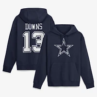 Sweat à capuche Nike Caleb Downs bleu marine Dallas Cowboys pour homme