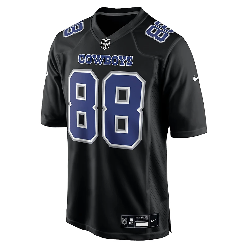 Maillot de jeu tendance Nike CeeDee Lamb Carbon Black Dallas Cowboys pour homme
