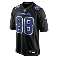 Maillot de jeu tendance Nike CeeDee Lamb Carbon Black Dallas Cowboys pour homme