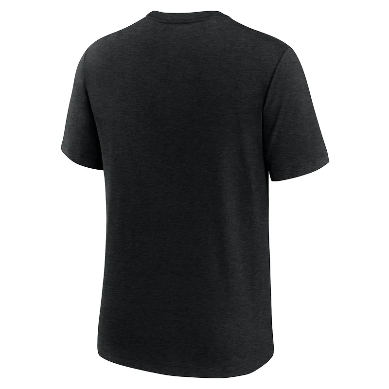 T-shirt Nike CeeDee Lamb pour homme, noir chiné, motif joueur des Cowboys de Dallas