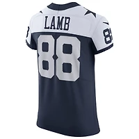 Maillot Nike CeeDee Lamb pour homme, blanc, Dallas Cowboys Vapor Elite